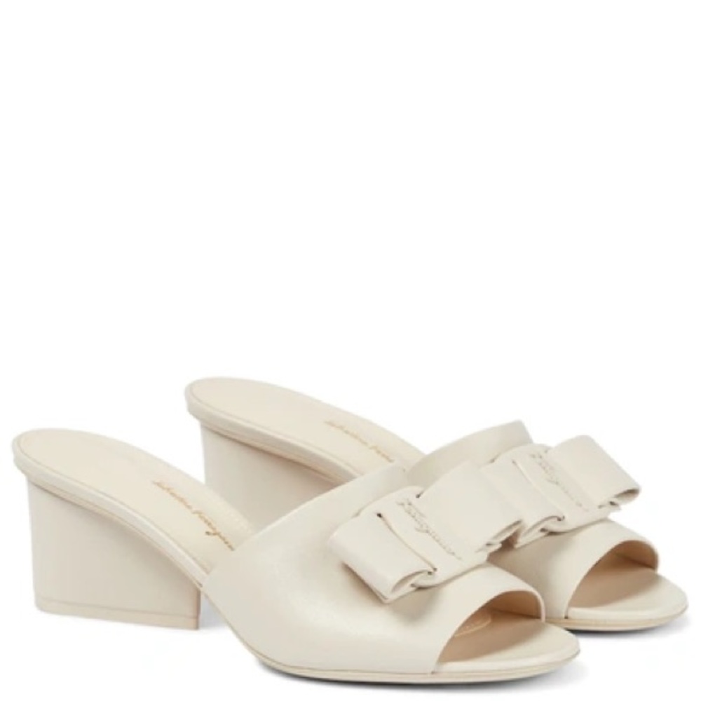Ferragamo Valery nappa lambskin mules